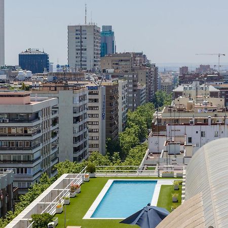 Ferienwohnung Charming Eurobuilding 2 Terrace Exclusive - Plaza De Parking Madrid Exterior foto