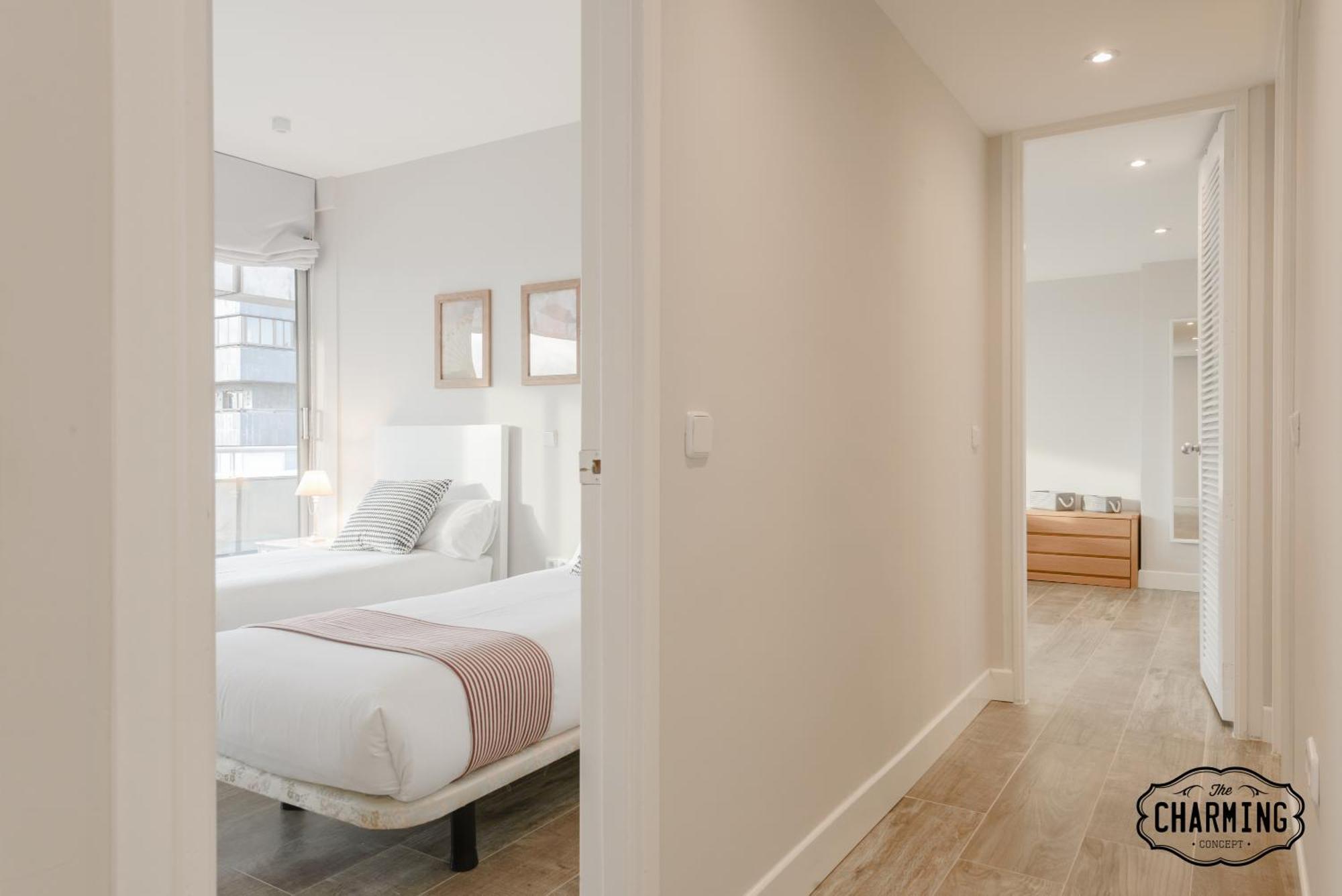 Ferienwohnung Charming Eurobuilding 2 Terrace Exclusive - Plaza De Parking Madrid Exterior foto