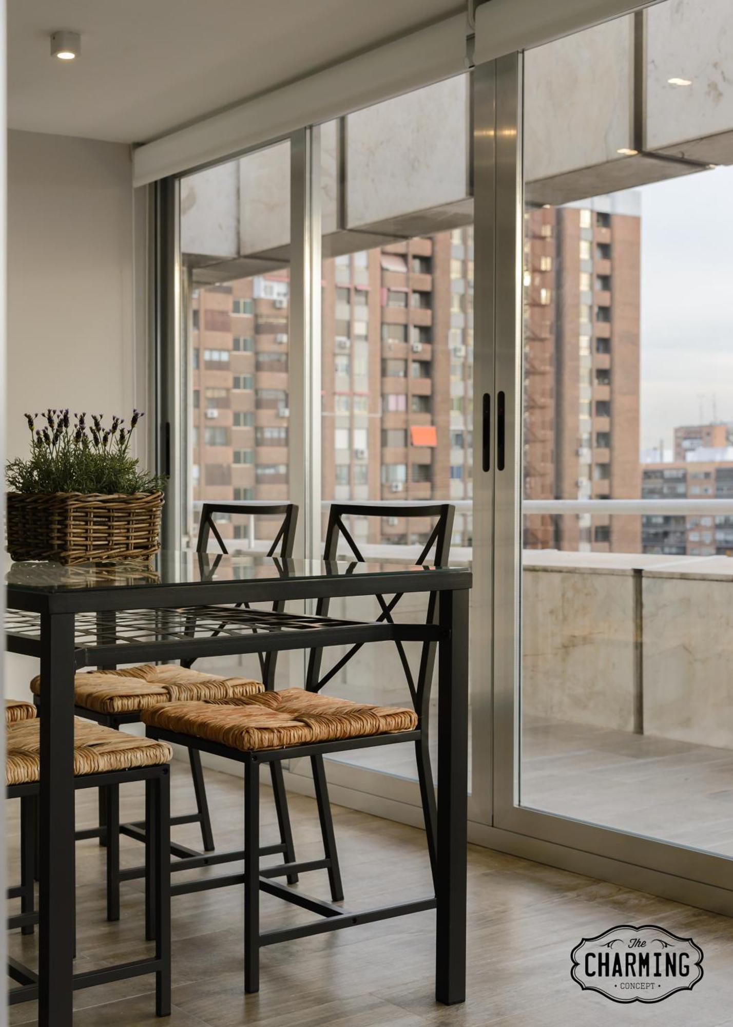 Ferienwohnung Charming Eurobuilding 2 Terrace Exclusive - Plaza De Parking Madrid Exterior foto