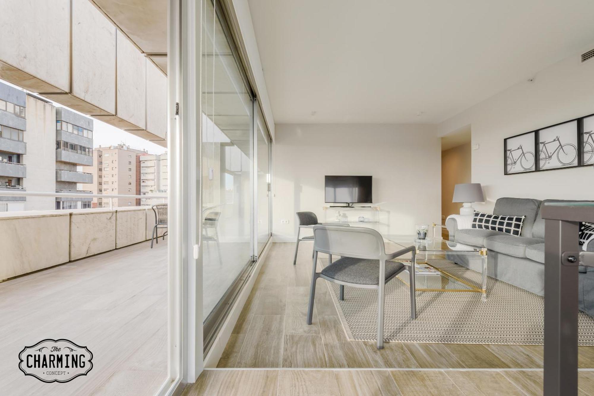 Ferienwohnung Charming Eurobuilding 2 Terrace Exclusive - Plaza De Parking Madrid Exterior foto