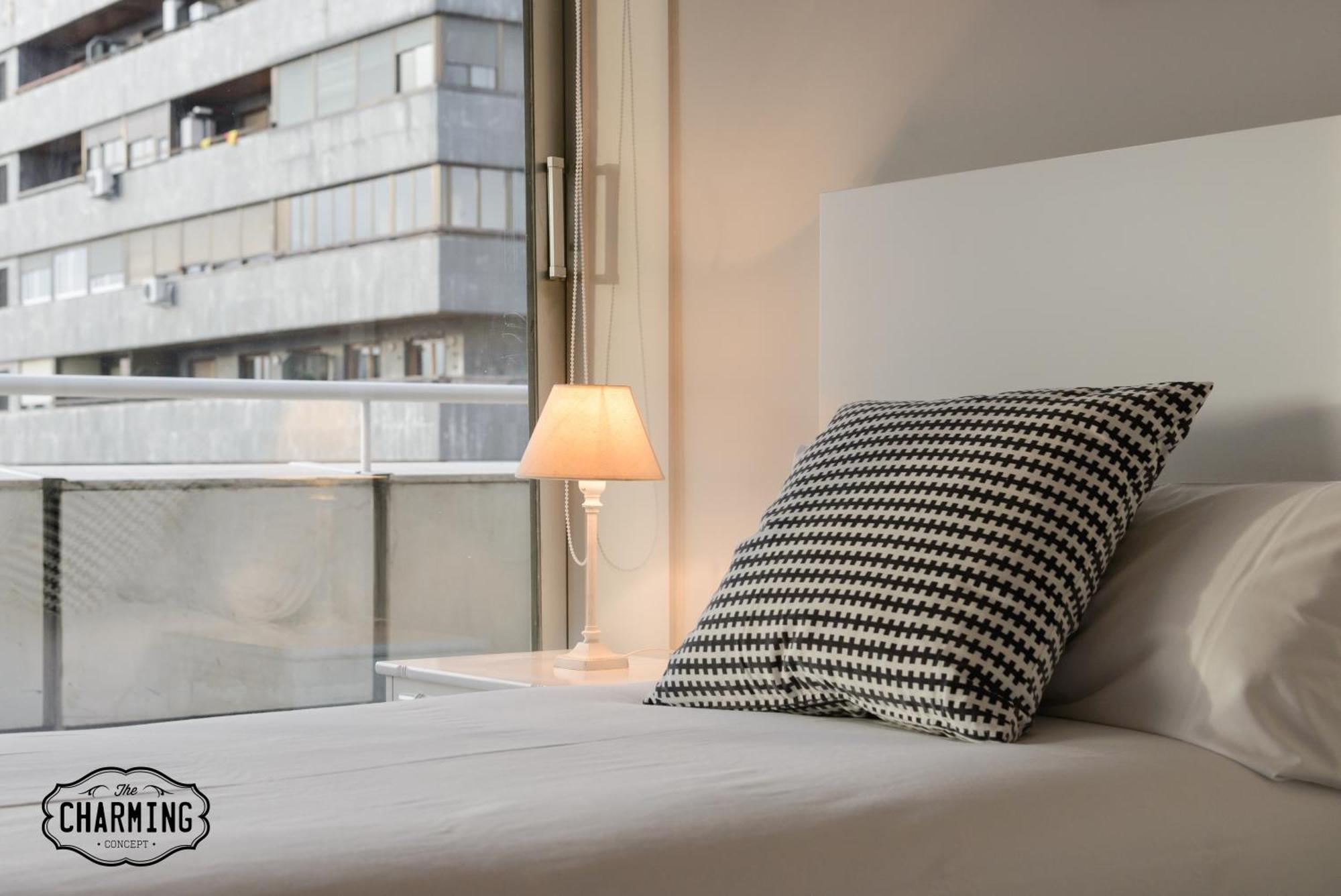 Ferienwohnung Charming Eurobuilding 2 Terrace Exclusive - Plaza De Parking Madrid Exterior foto